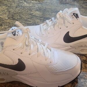 Nike Air Max White with Black Accents